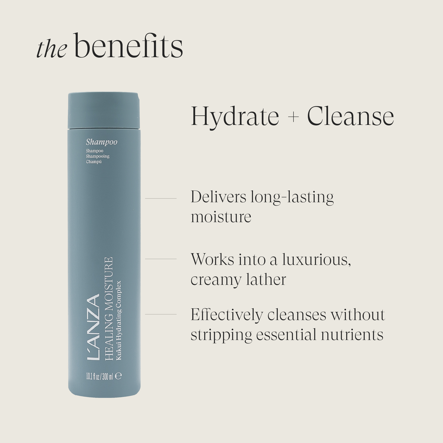 LNZ Healing Moisture Shampoo