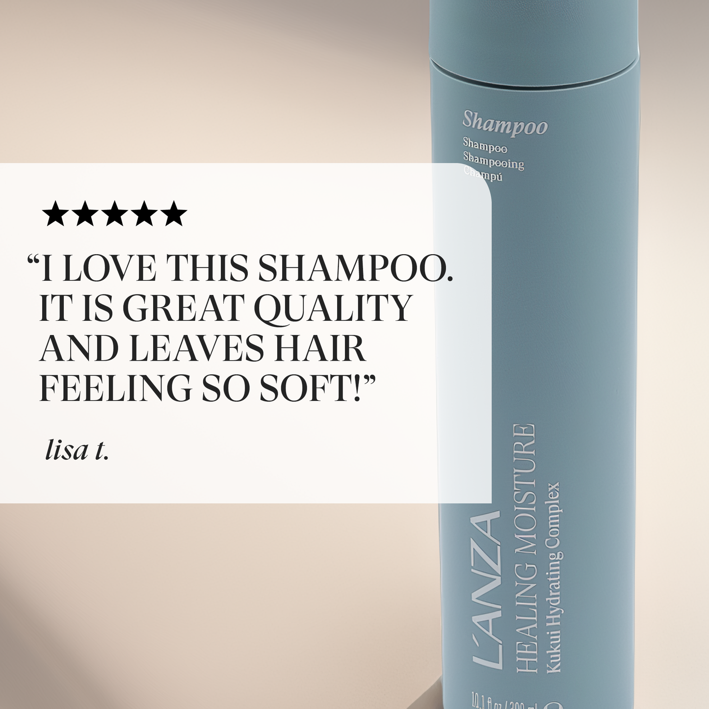 LNZ Healing Moisture Shampoo