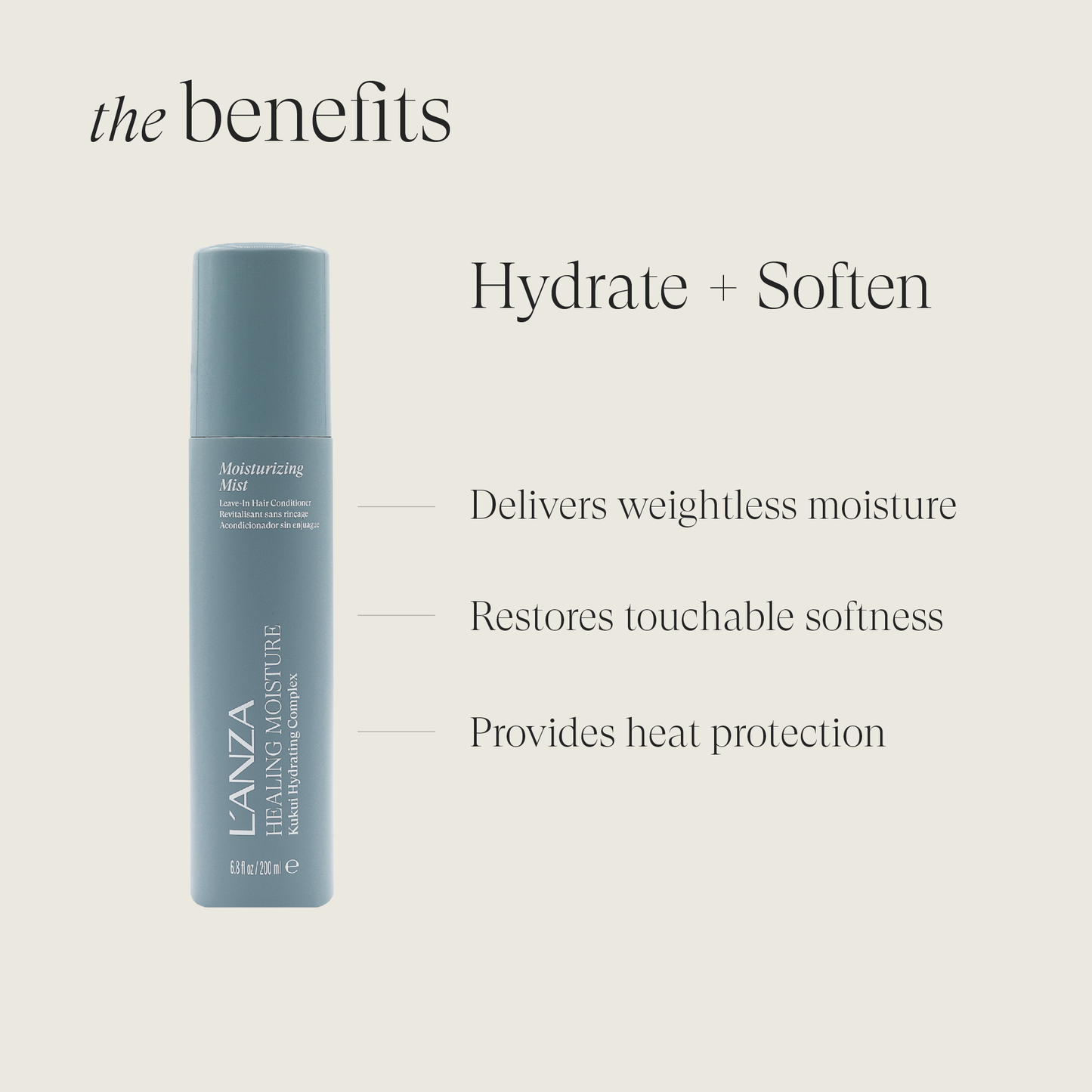 LNZ Healing Moisture Moisturizing Mist