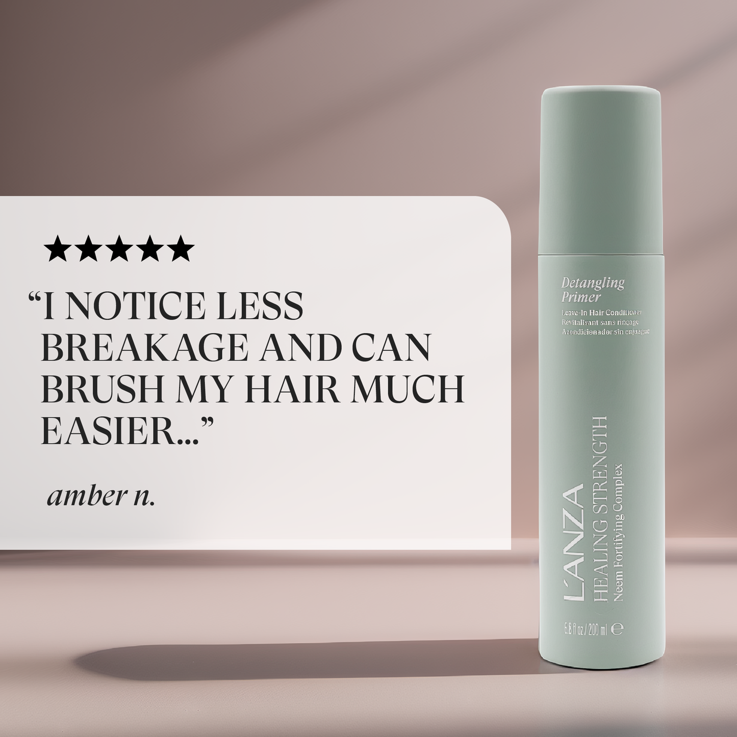 LNZ Healing Strength Detangling Primer