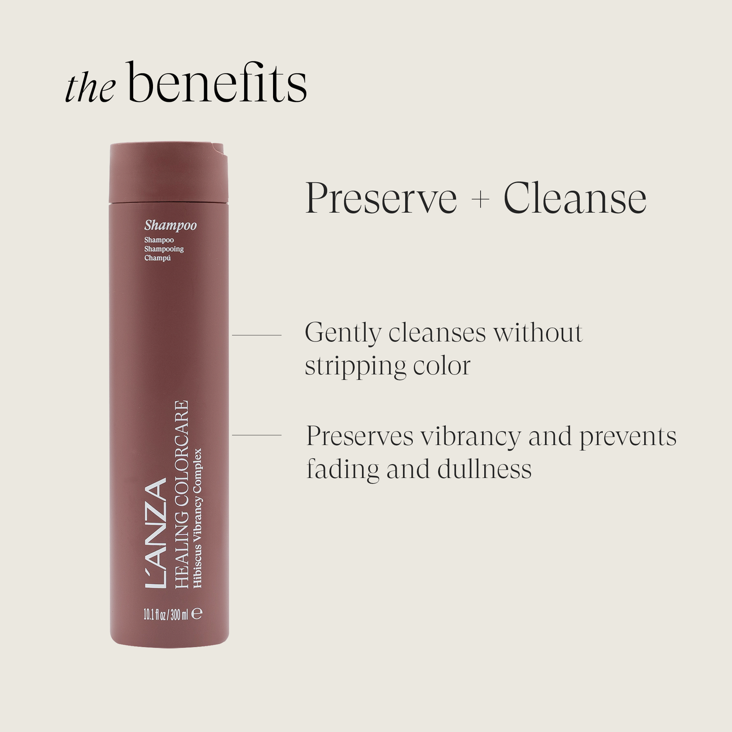 LNZ Healing ColorCare Shampoo