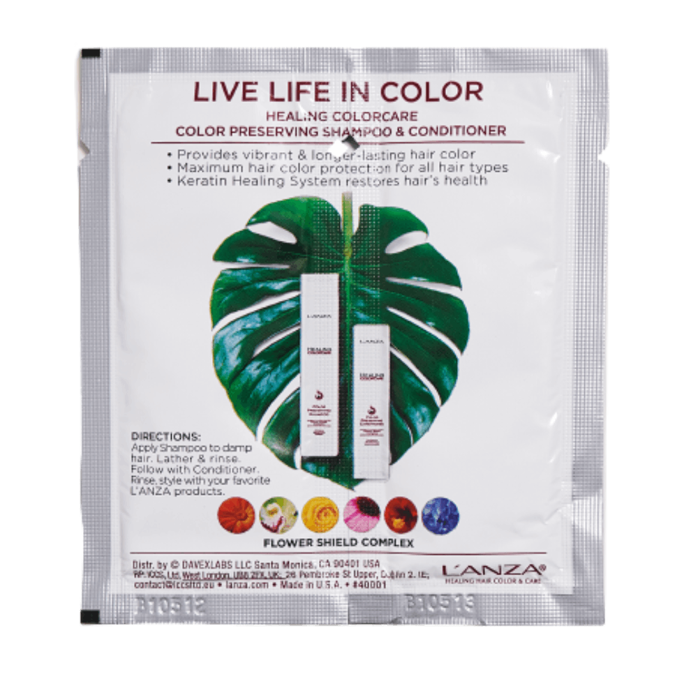 Healing ColorCare Color-Preserving Shampoo/Conditioner (Foil Pack)