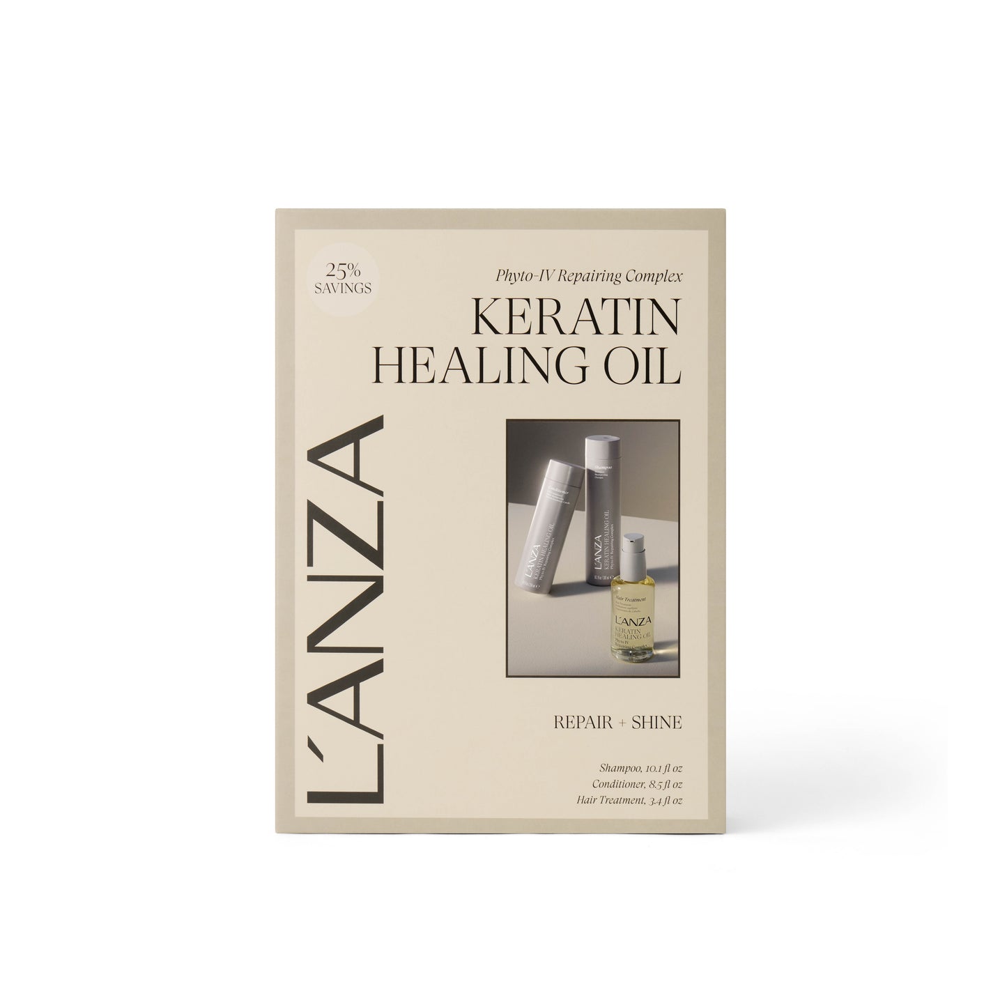 Keratin Healing Oil Holiday Trio Box