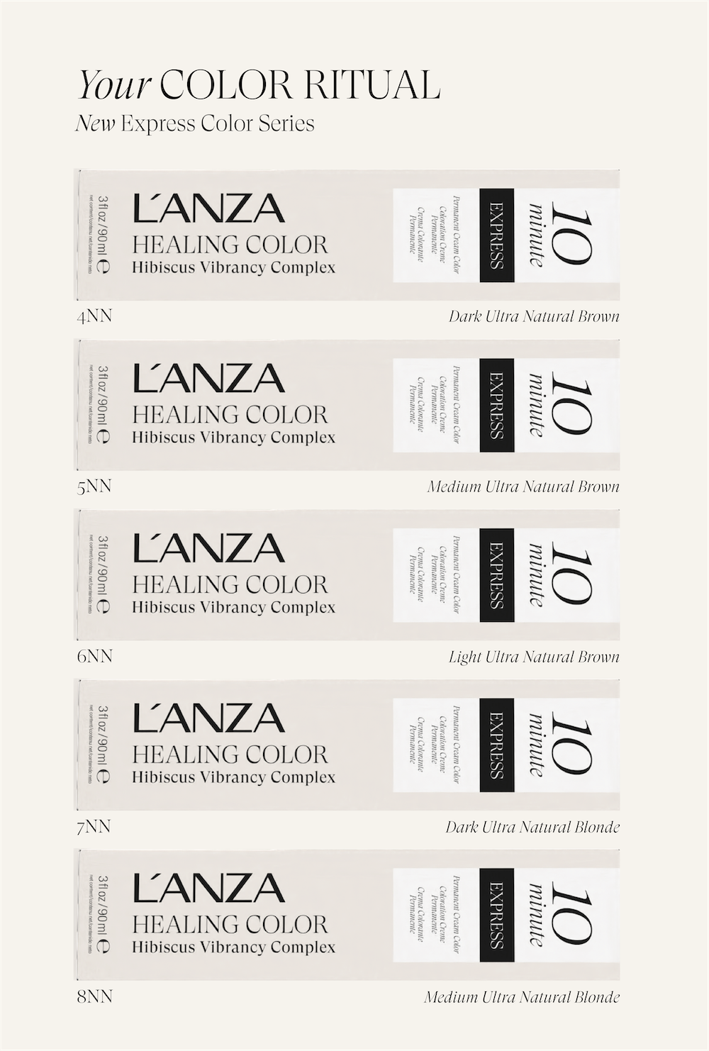 LHC Express Color 4NN Medium Ultra Natural Brown