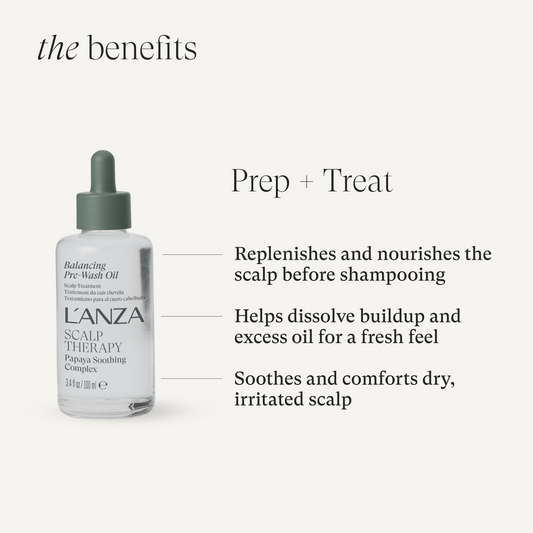 LNZ Scalp Therapy Balancing Pre-Wash Oil 3.4oz/100ml