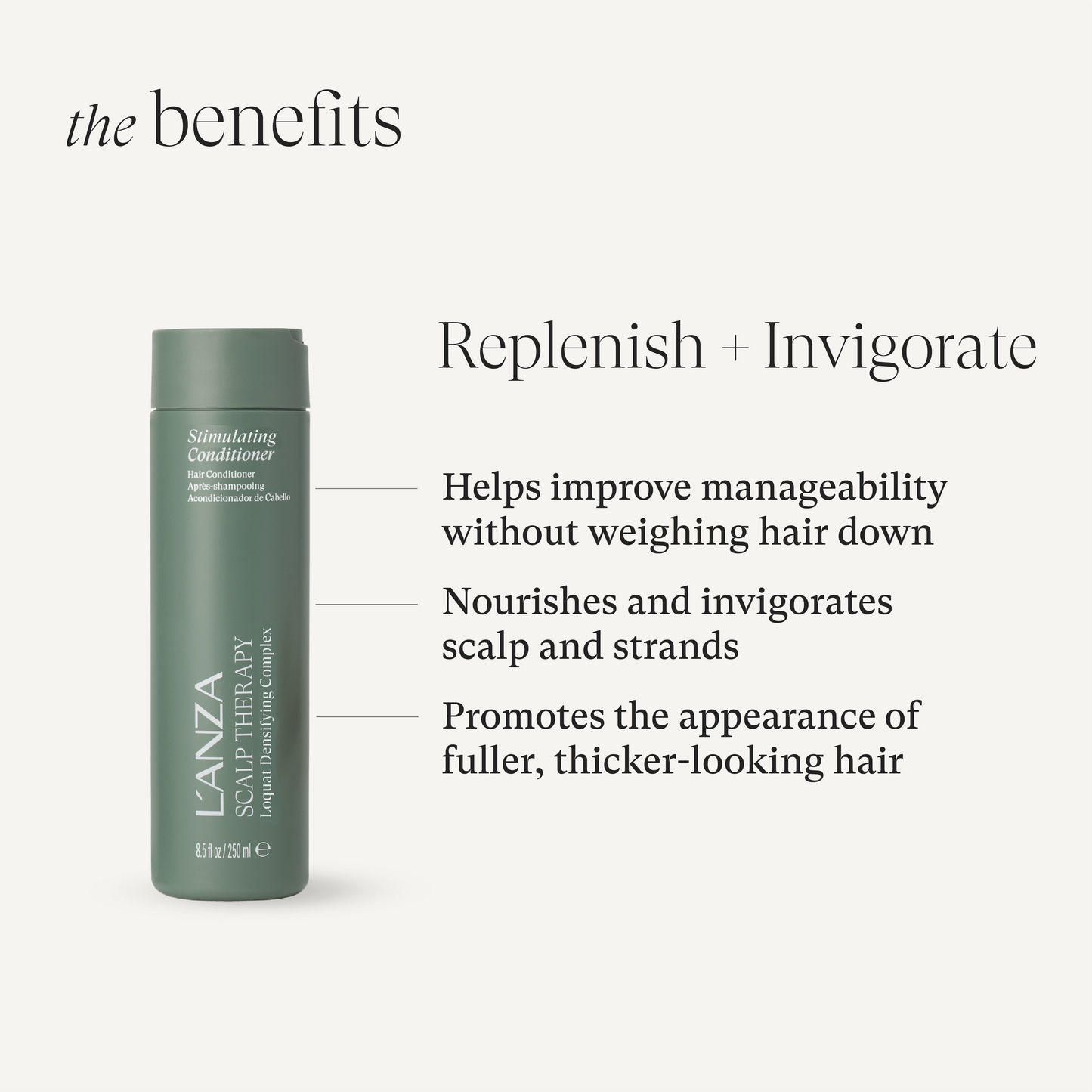 LNZ Scalp Therapy Stimulating Conditioner 8.5oz/250ml