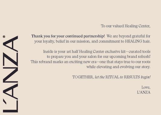 Healing Center Welcome Kit 2025