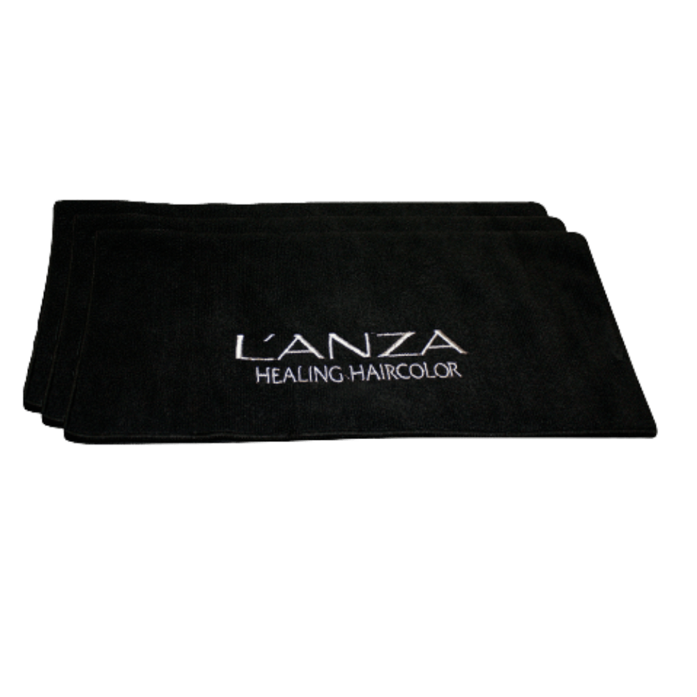 Bleach Resistant Color Towel, Black