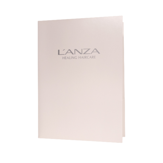 Lanza Healing Haircare White Folder